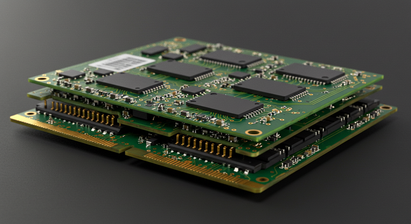 HBM 칩 구조 상세 이미지